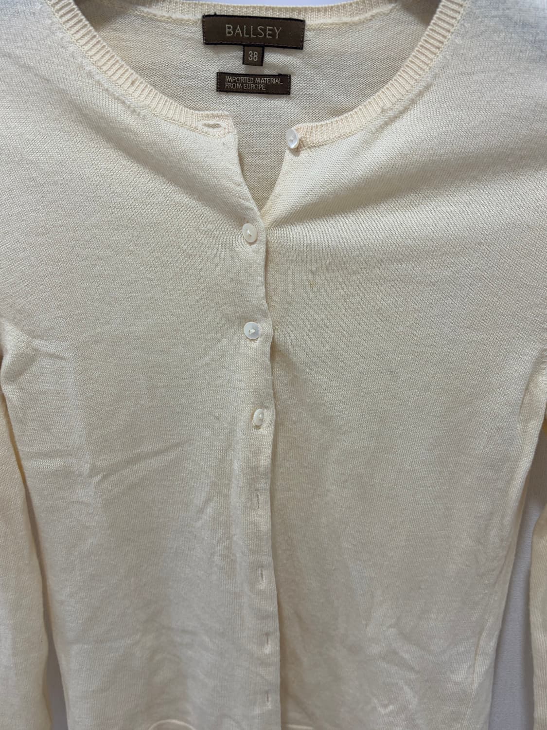 Jpn 연노랑 니트 가디건  상품이미지2