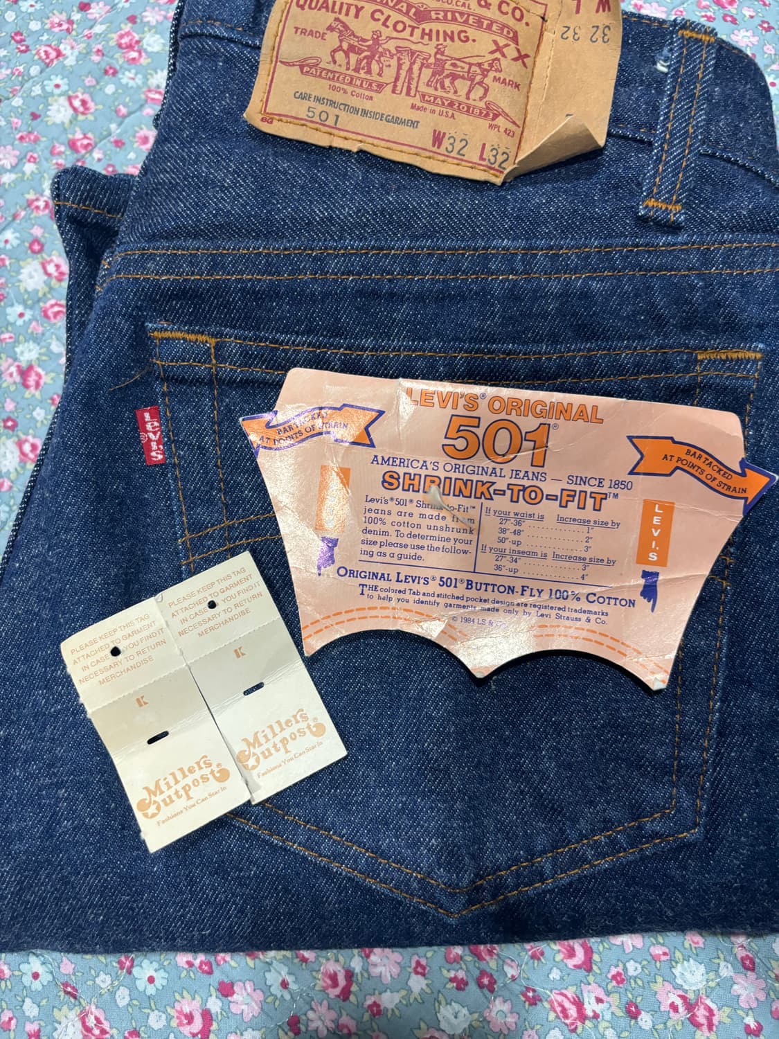 80s USA Levis 501 Denim Pants 상품이미지1