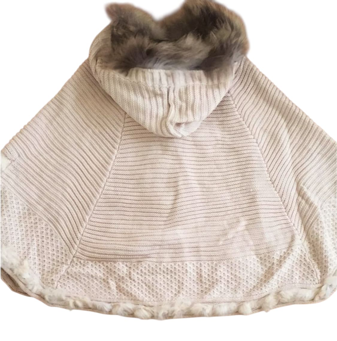 빈티지 망토 케이프 판쵸 사쿠야 달천 대장y2k 히메로맨틱갸루 라떼핀터깔 상품이미지2