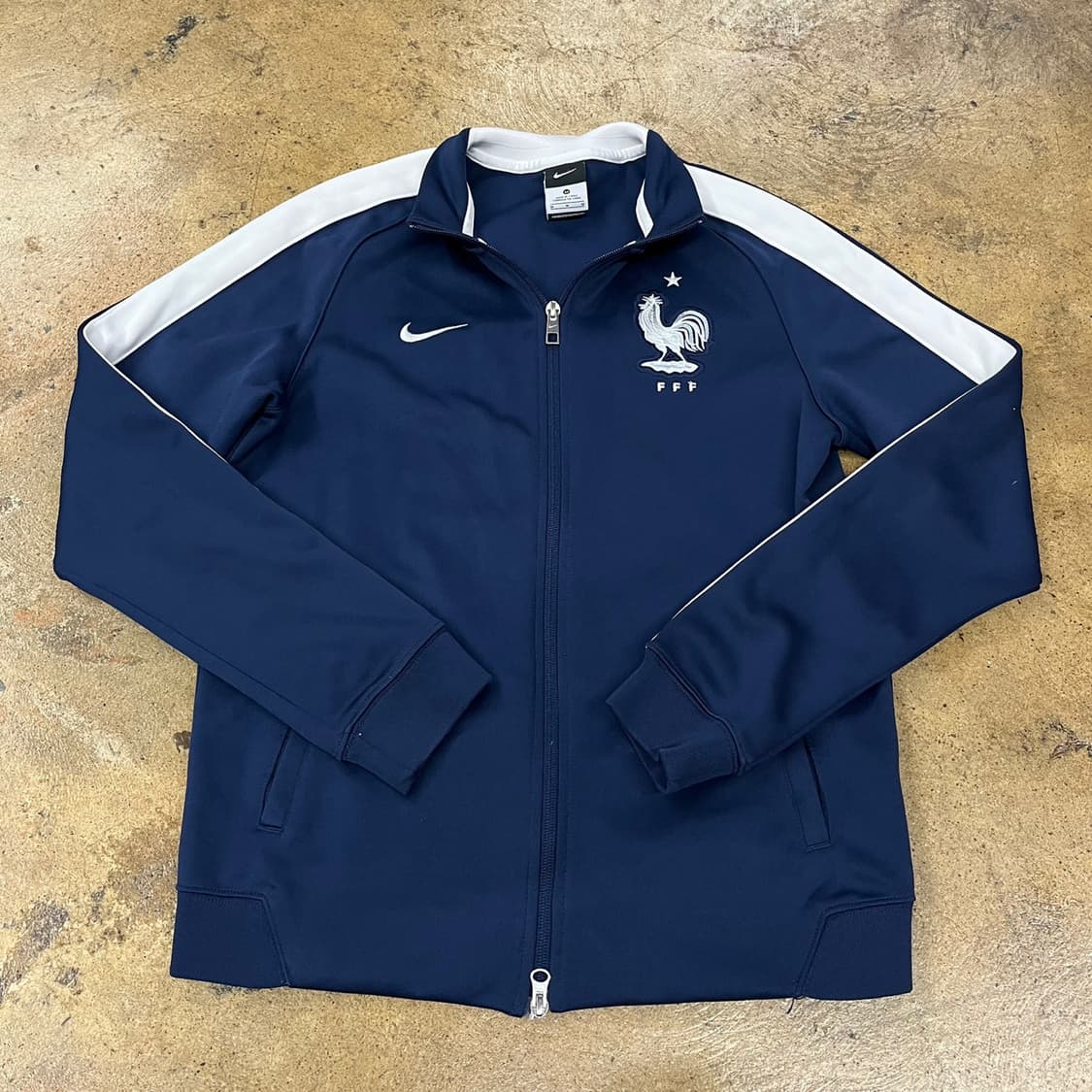 나이키 프랑스 네이비 져지 트랙탑 상품이미지2