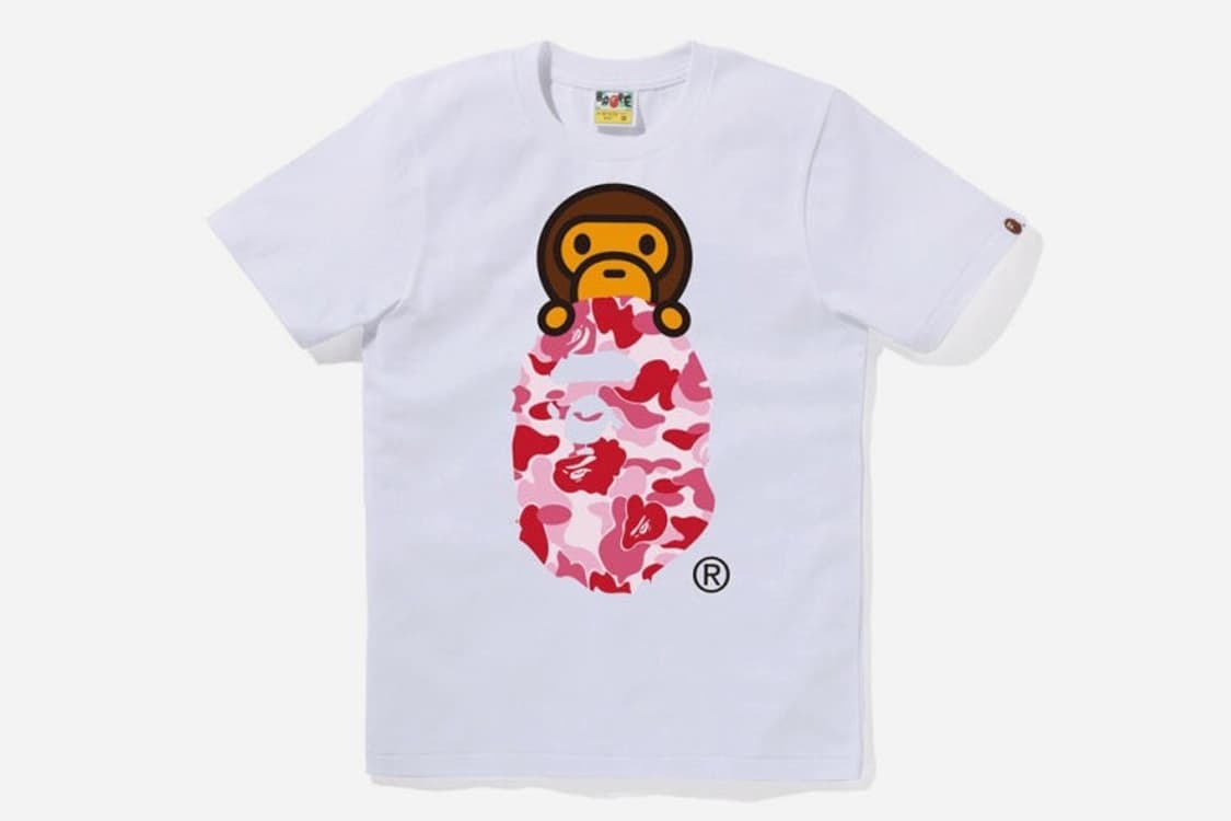 Bape 정품 베이프 마일로온사루 티셔츠 여성S 상품이미지1