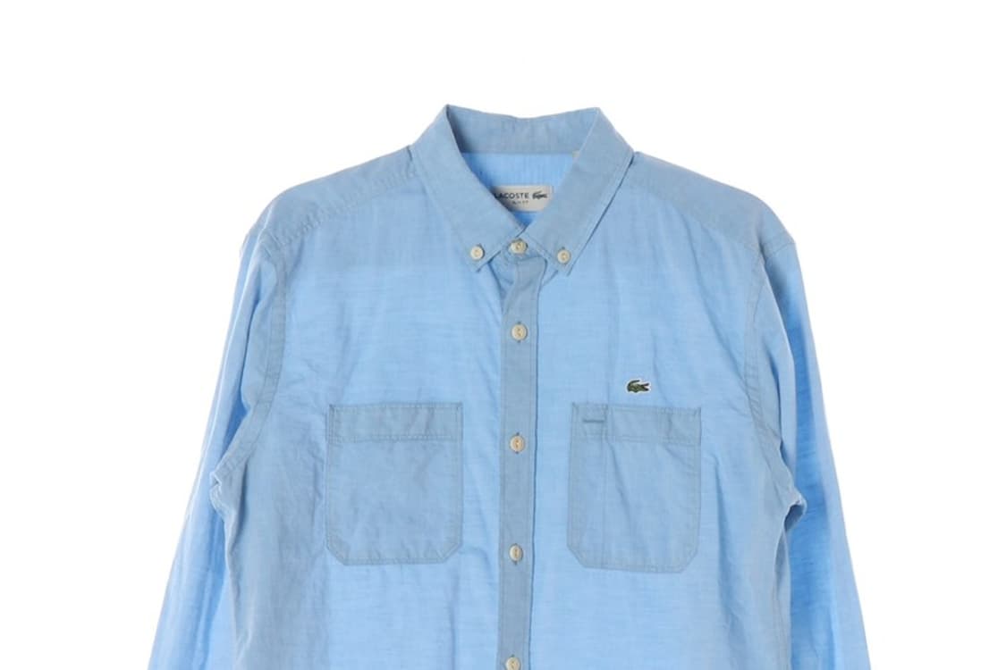 라코스테 슬림핏 셔츠 M 상품이미지3