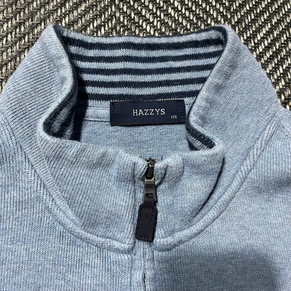 HAZZYS 해지스 반집업 니트 티셔츠 상품이미지4