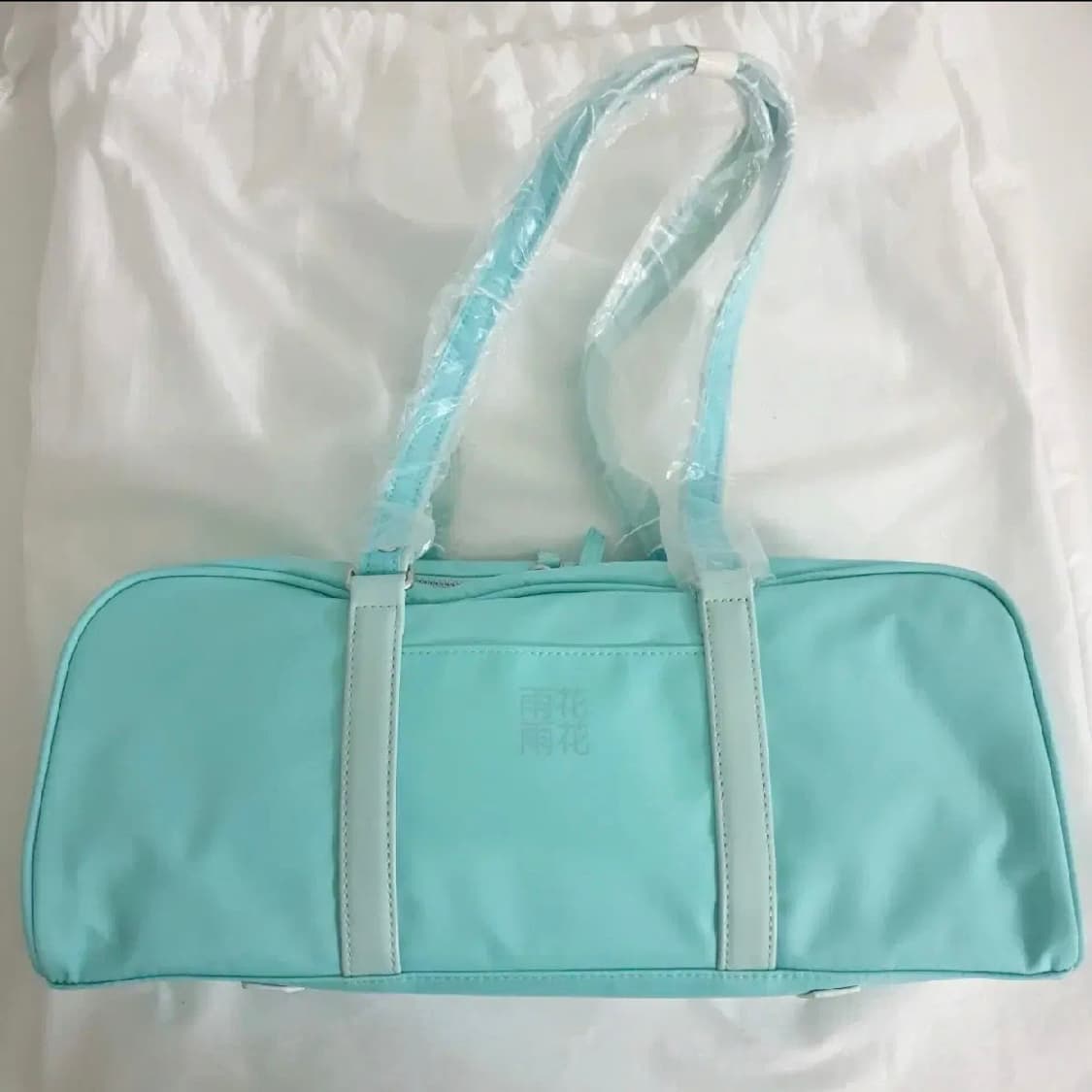 우화 가방 RECTANGLE 3POCKET TOTE BAG BLUE 상품이미지4