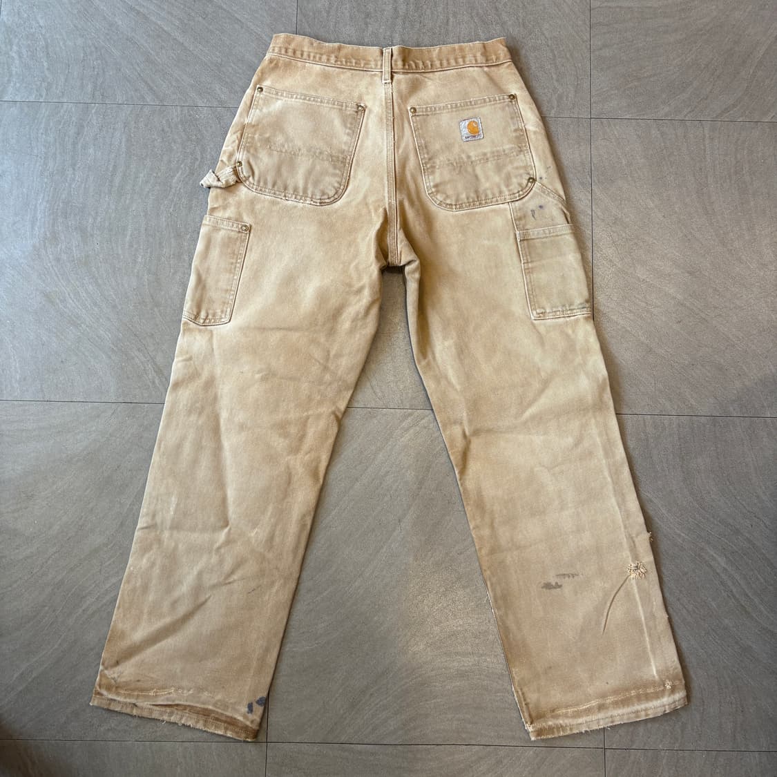 칼하트 정품 바지 브라운 더블니 팬츠 상품이미지7