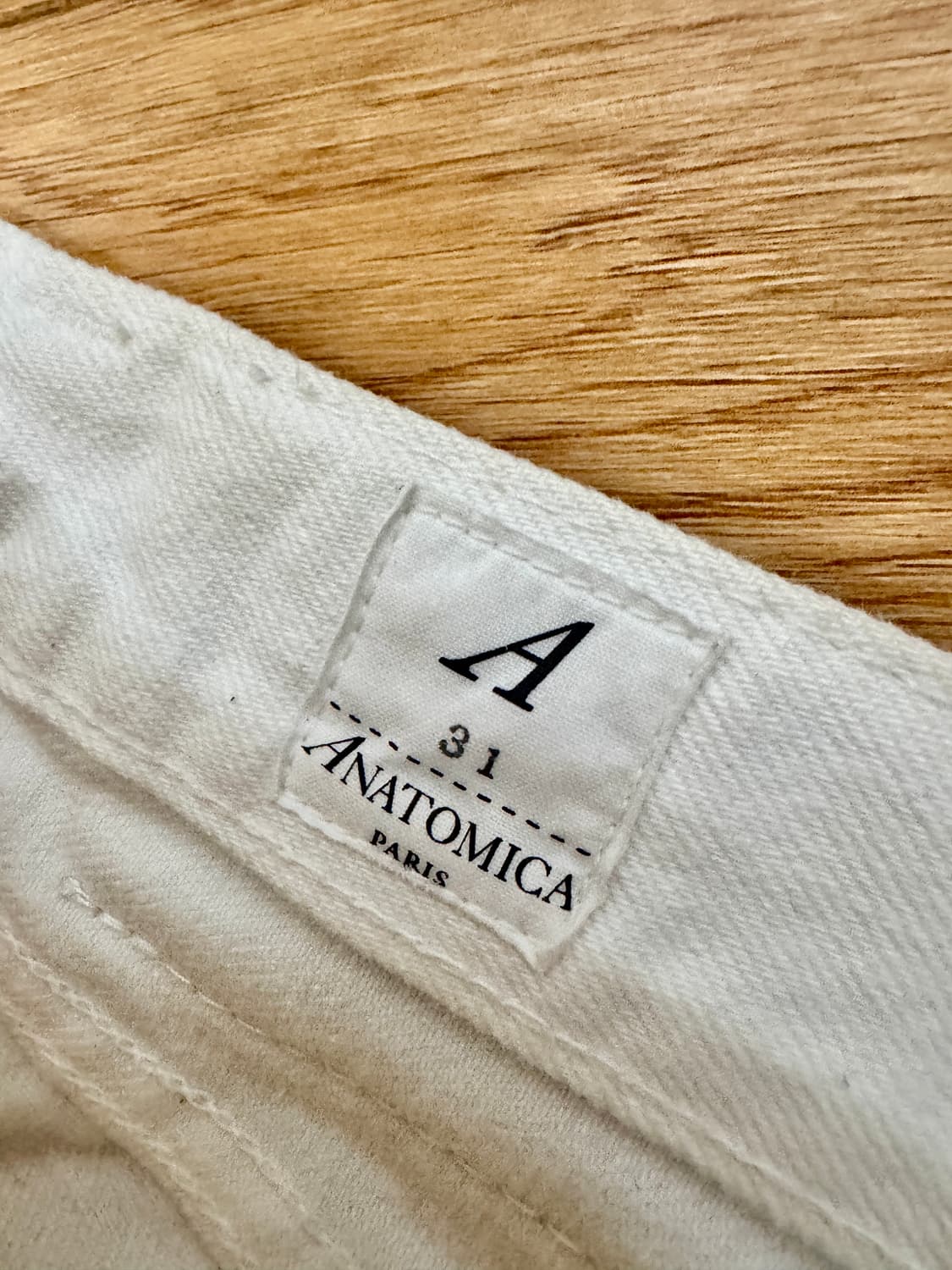 아나토미카 618 화이트(에크루) 데님 31 상품이미지3