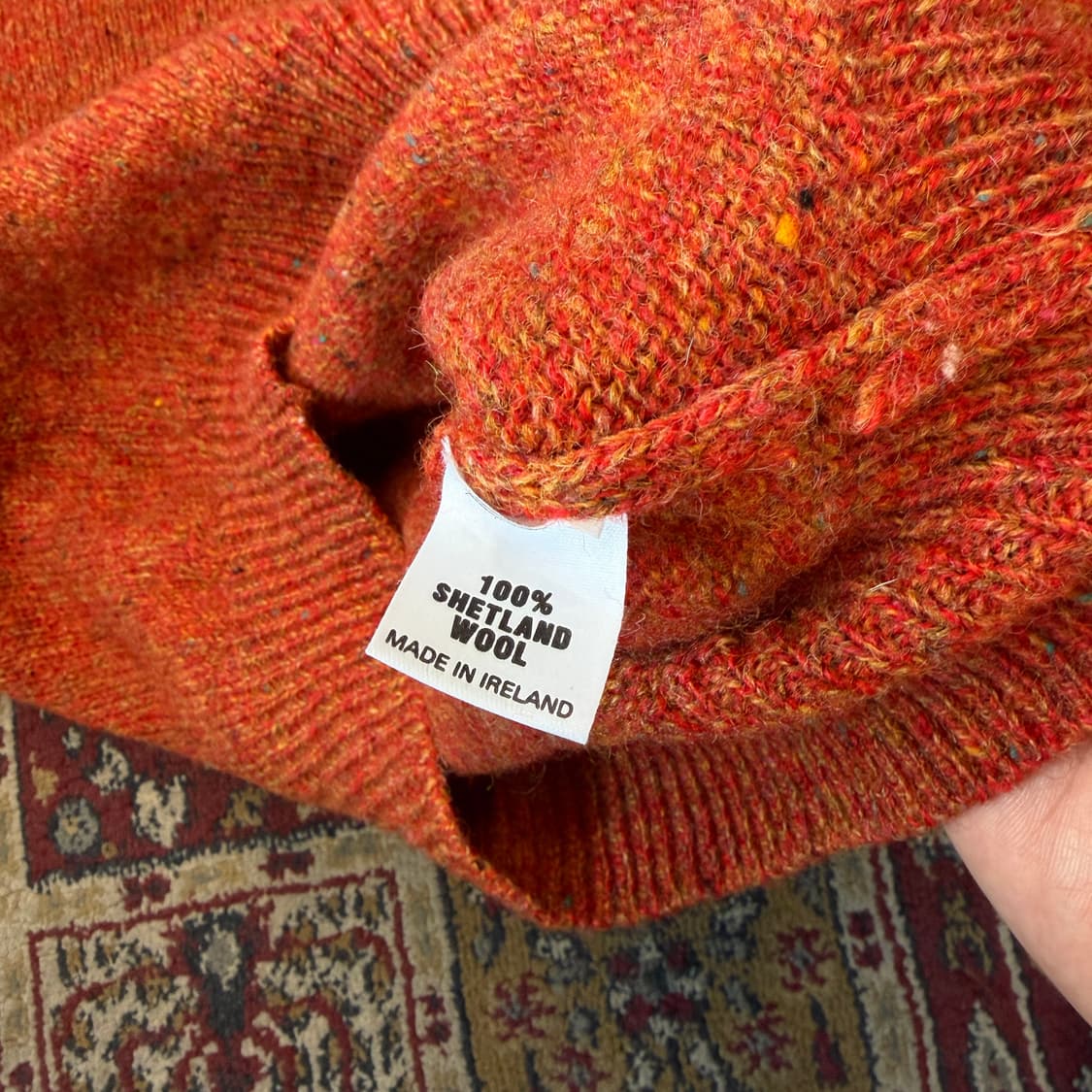 빈티지 셔틀랜드 울 니트 [ 55-66 ] 상품이미지6