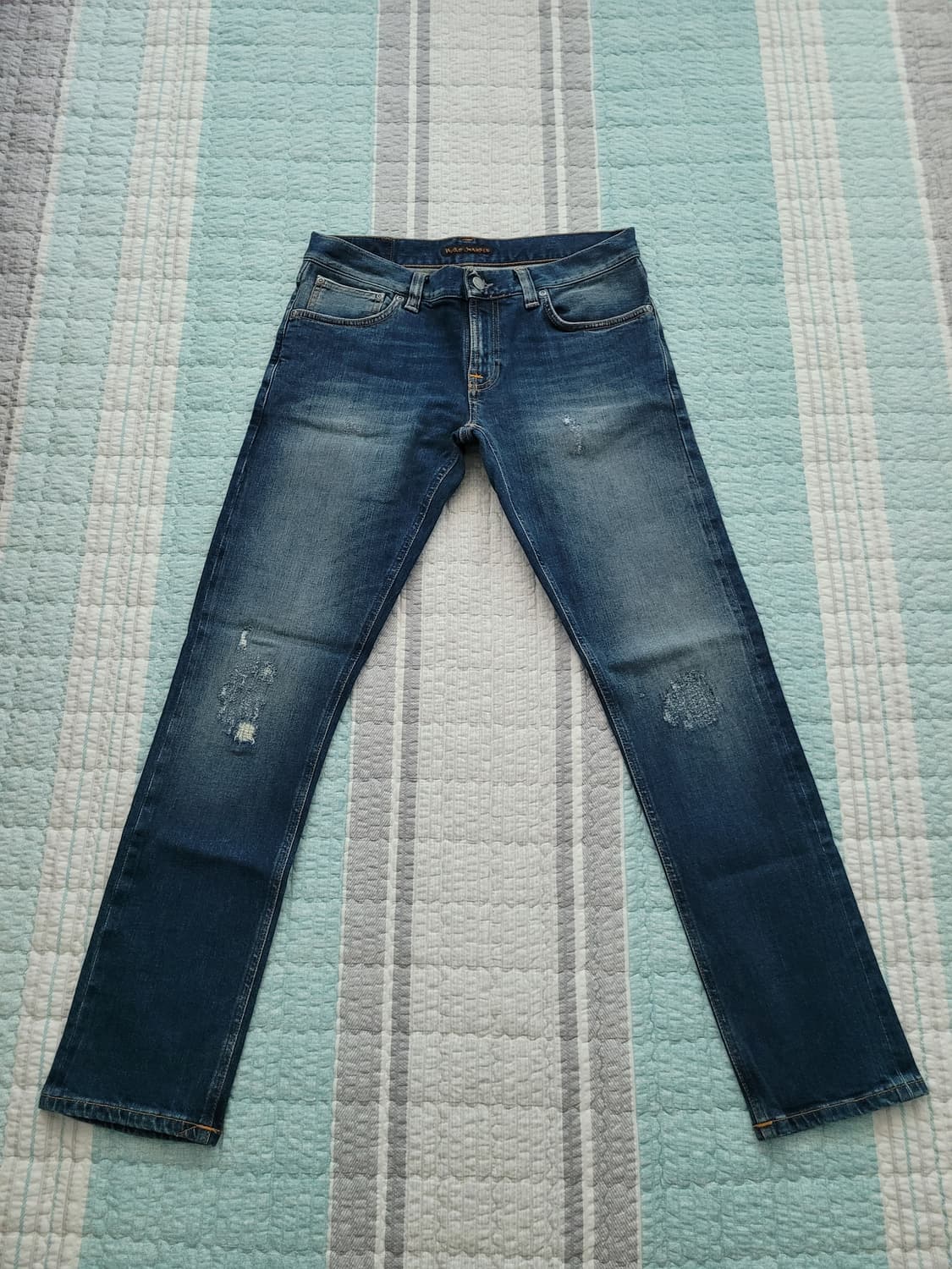 누디진 Nudie jean 롱존 이안레플리카 셀비지 스판스키니 30사이즈 상품이미지2