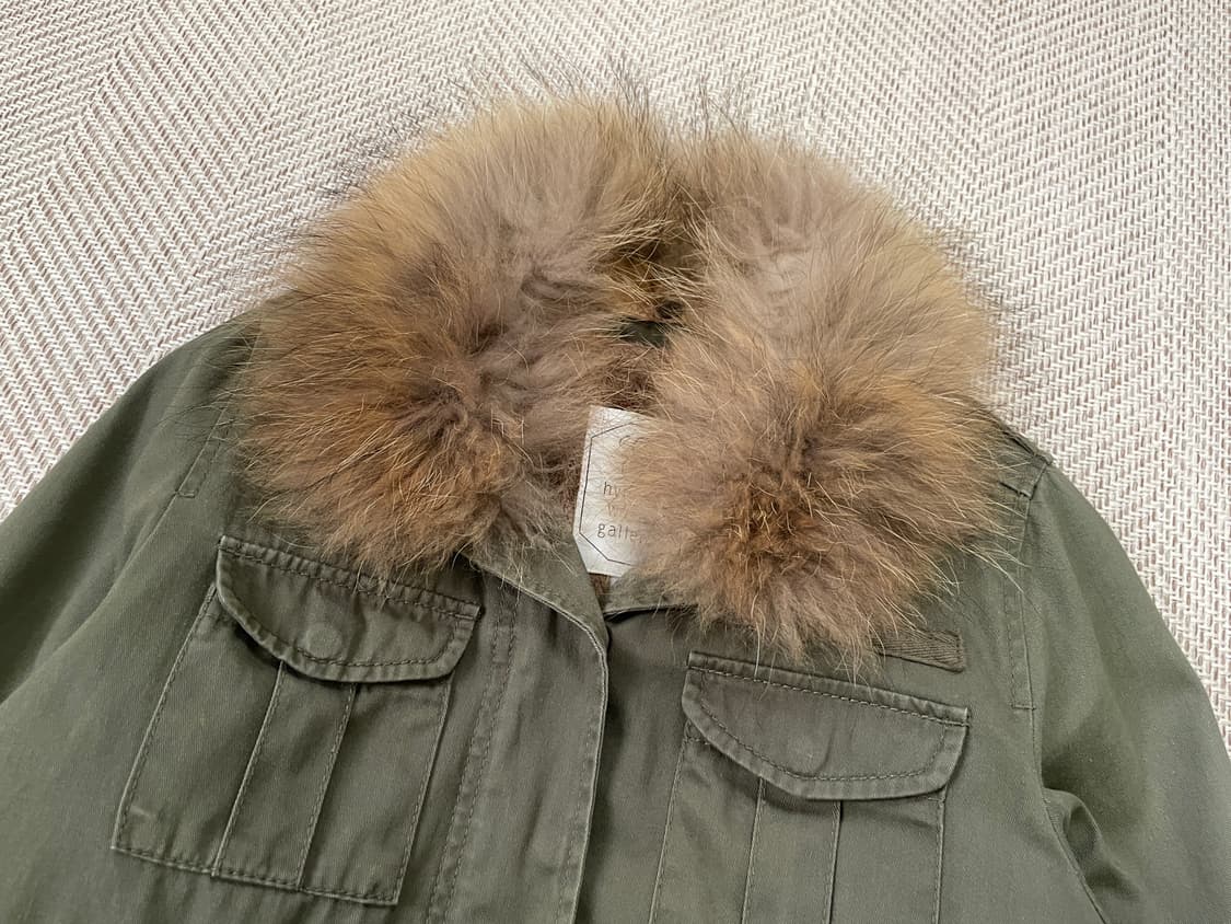 빈티지 밀리터리 퍼 트리밍 자켓 goa lgb J03504 상품이미지3