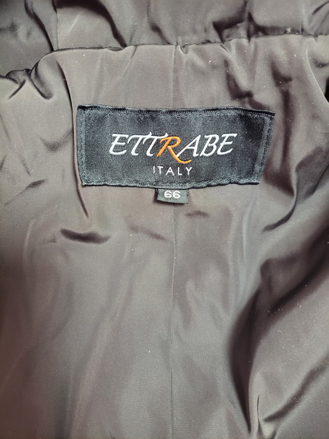 급처상태좋음!ETTRABE에뜨라베ITALY 라쿤 조끼베스트 모조에스핀st 상품이미지3