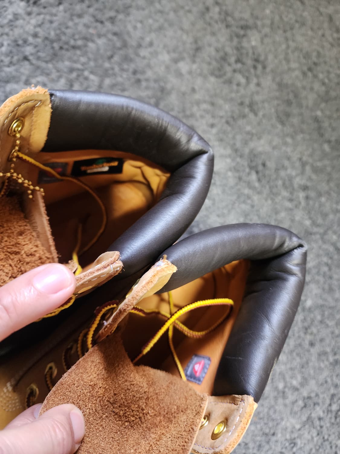 팀버랜드 6인치 워커 9 1/2 사이즈  상품이미지3