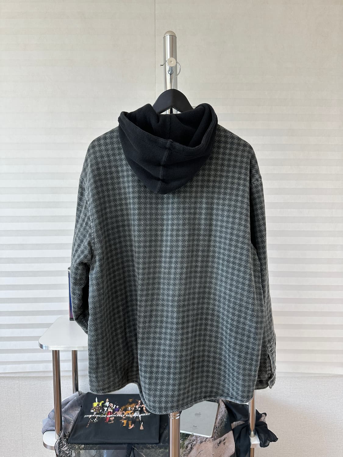 슈프림 하운드스투스 플란넬 후드 셔츠 상품이미지3