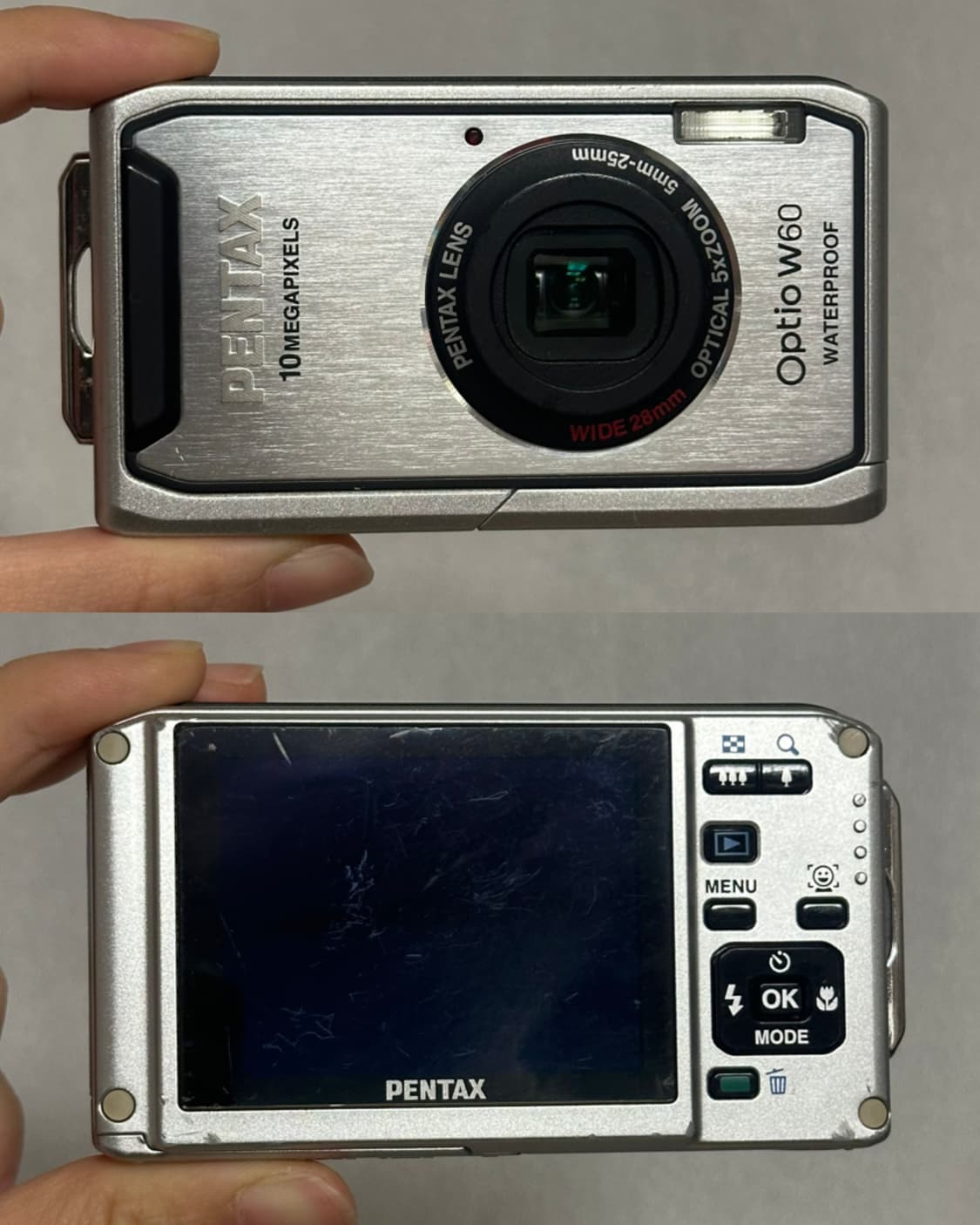 작례⭕️ 펜탁스 옵티오 w60 / CCD 쿨톤 감성 디카 상품이미지4