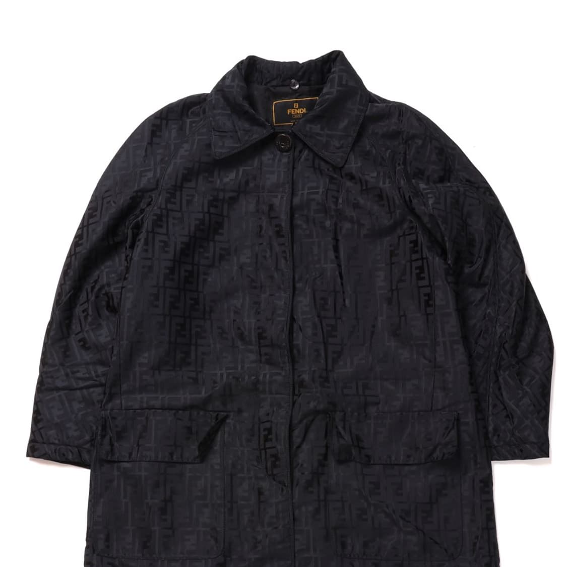 Fendi Zucca Pattern Rayon Blended Coat 상품이미지2