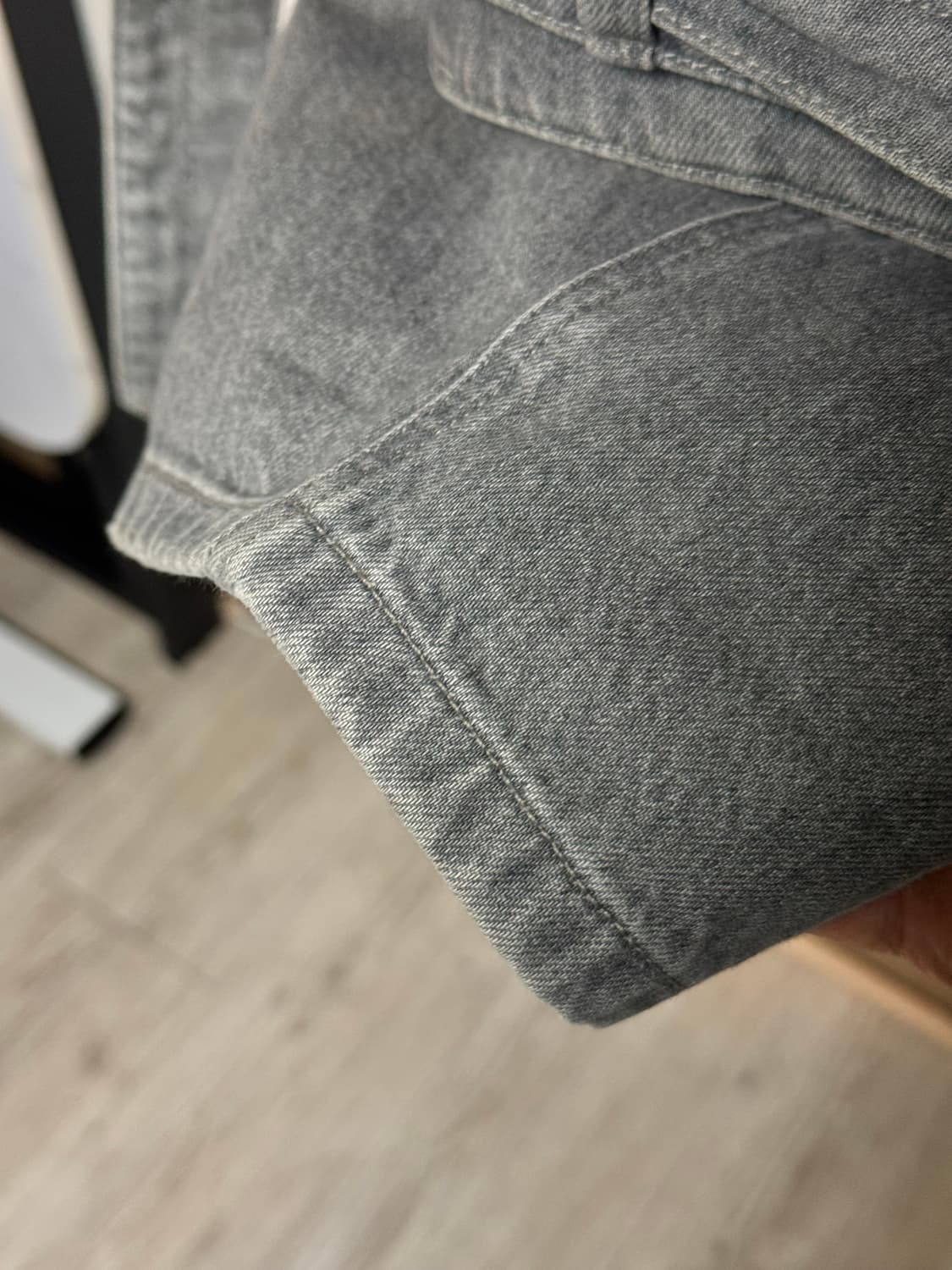 [L] 르메르 트위스티드 벨티드 데님 팬츠 스톤그레이 상품이미지4