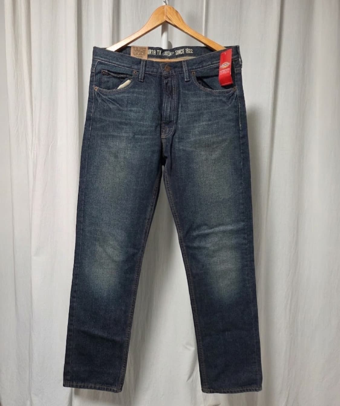 [새제품] 디키즈 슬림핏 데님 팬츠 (34x32) 상품이미지1