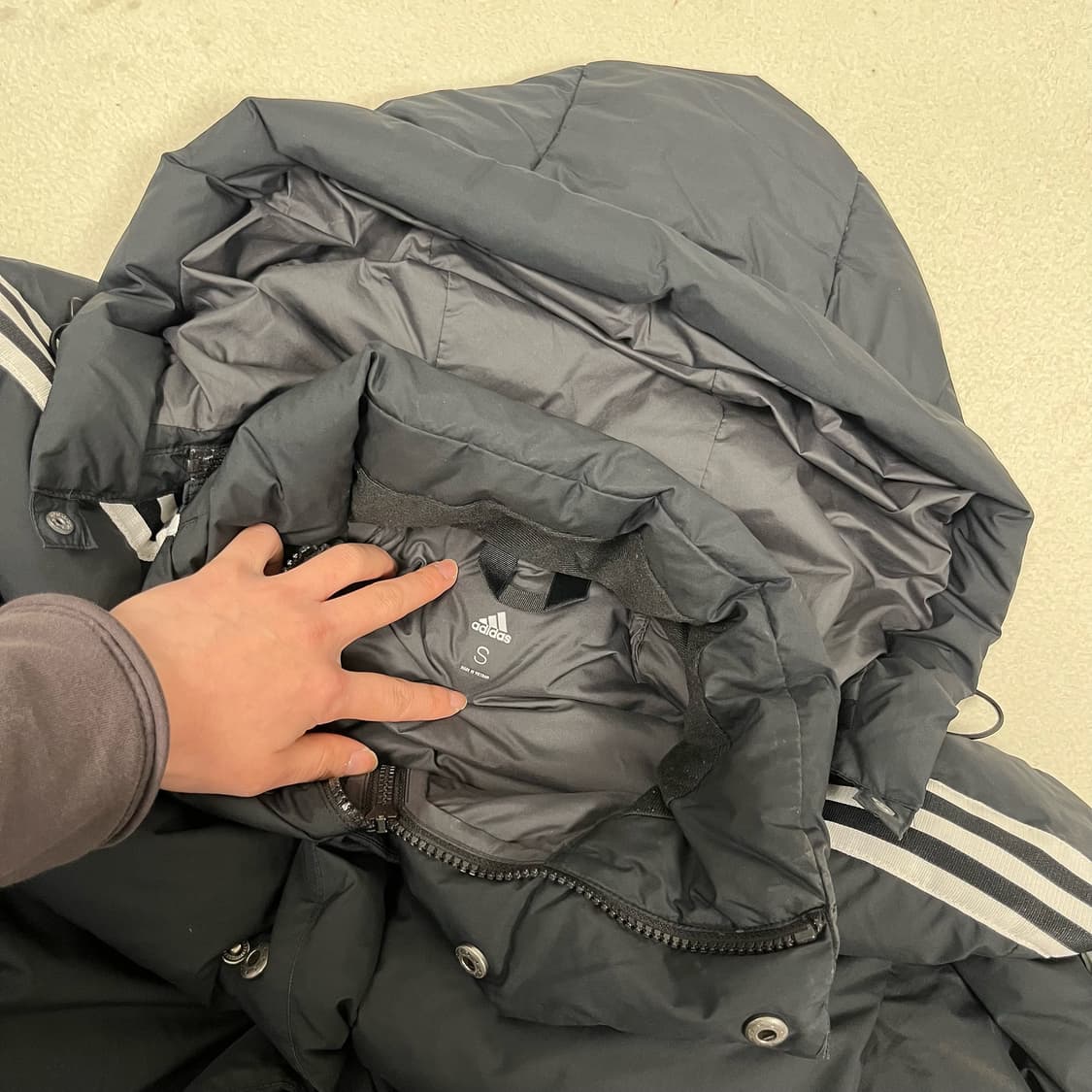 Adidas Black Down Padding 상품이미지6