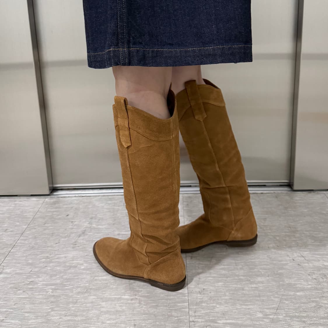 Margaret Howell suede long boot 상품이미지4