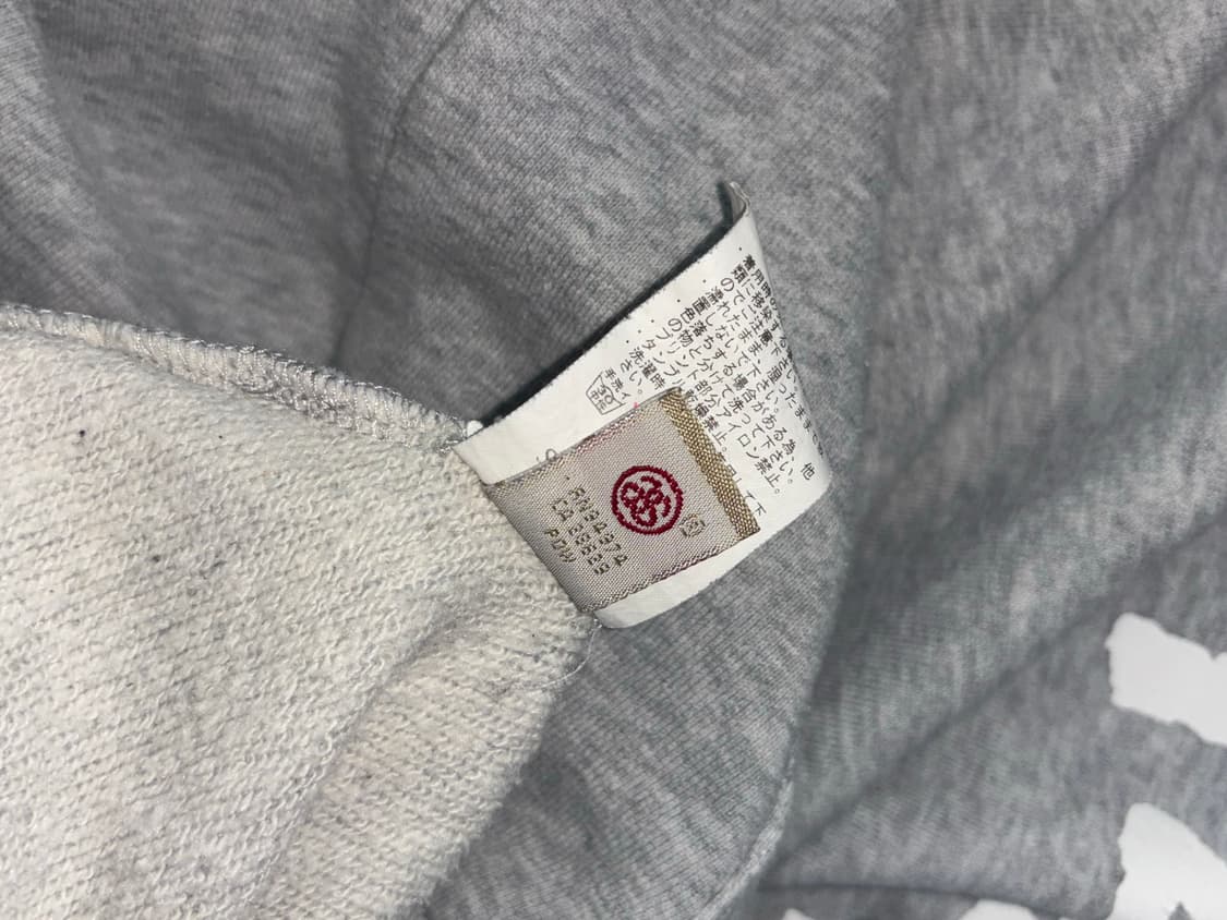 스투시 재팬 후드티 그레이 L 상품이미지7
