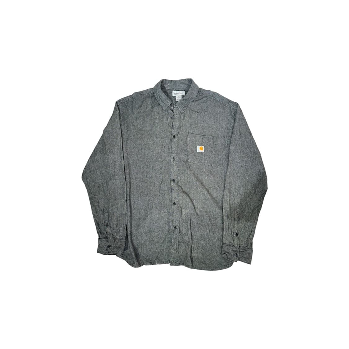 칼하트 코튼 그레이 솔리드 워크 셔츠 XL 상품이미지5