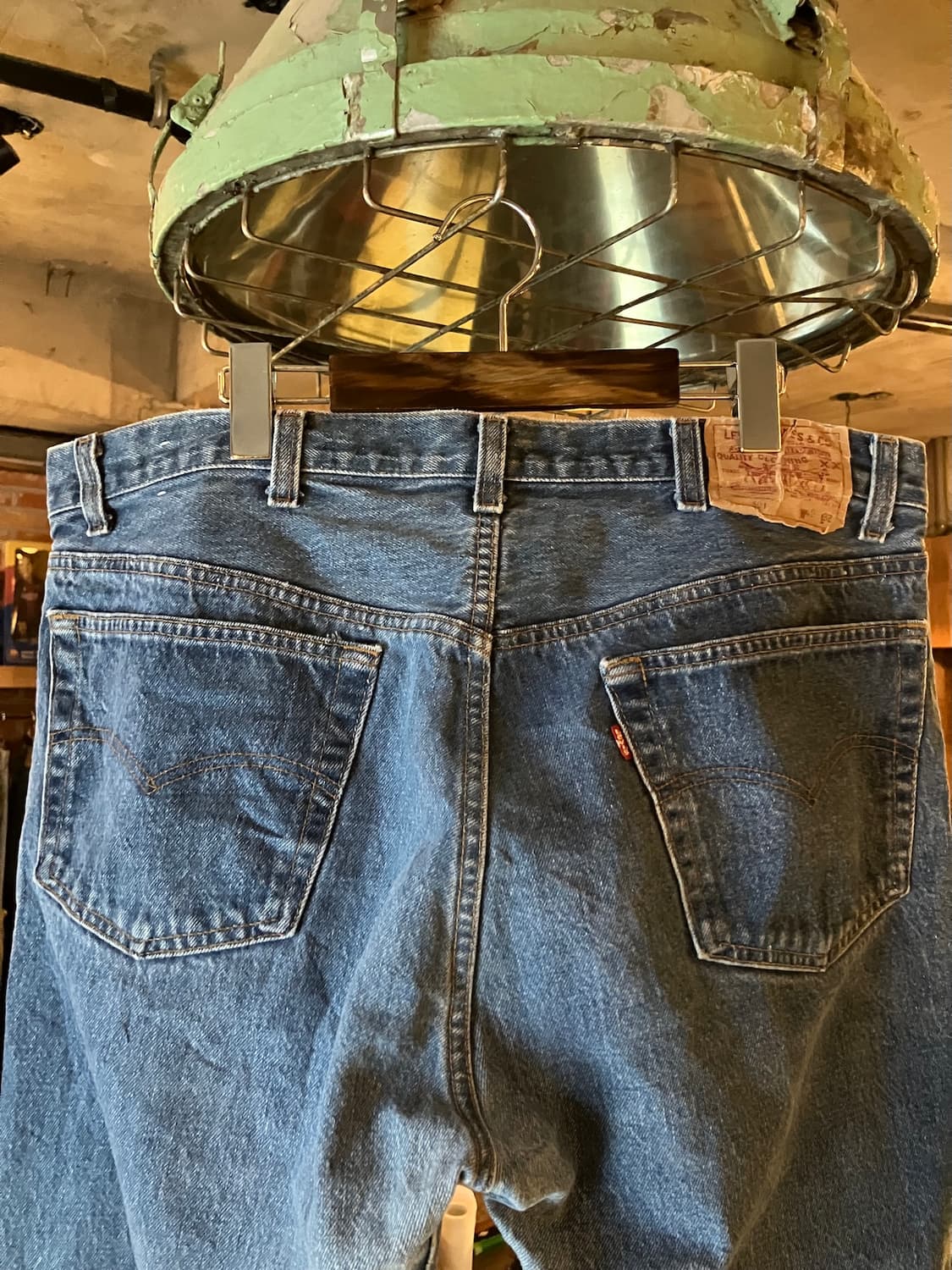 80s USA 빈티지 리바이스 501 데님 팬츠 상품이미지6