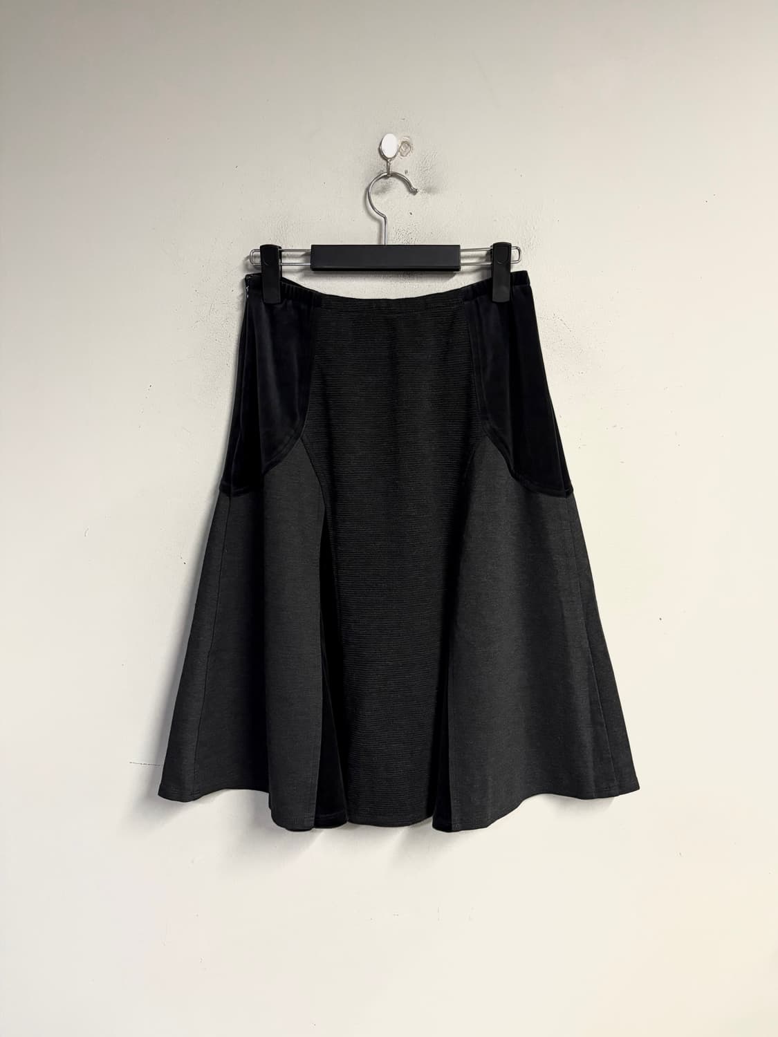 HIROKO BIS two tone flare skirt  상품이미지1