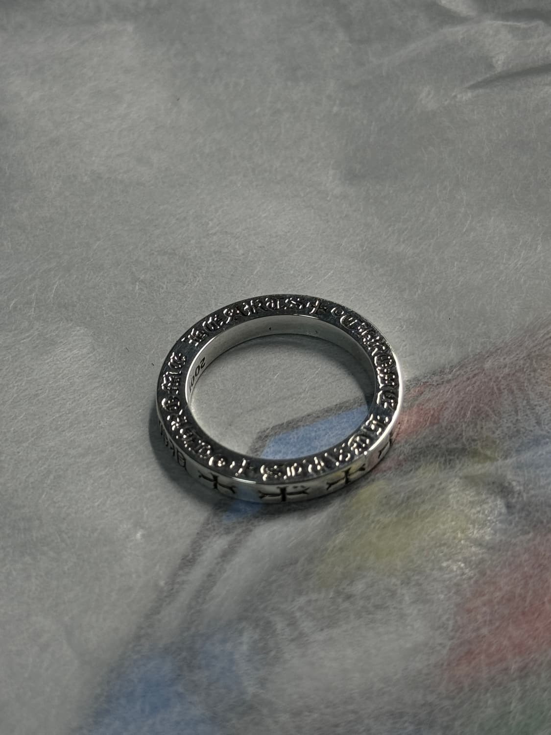 Us 8 크롬하츠 퍽유링 3mm 상품이미지2