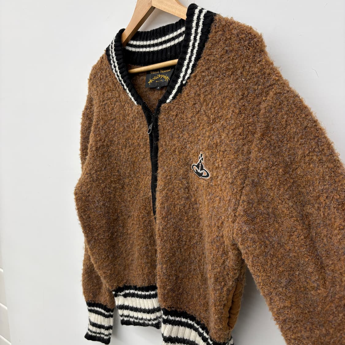 비비안웨스트우드 브라운 니트 가디건 여성 S 상품이미지5