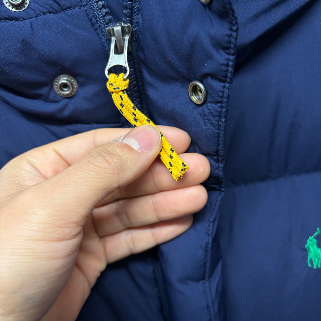 폴로 후디드 패딩 상품이미지5