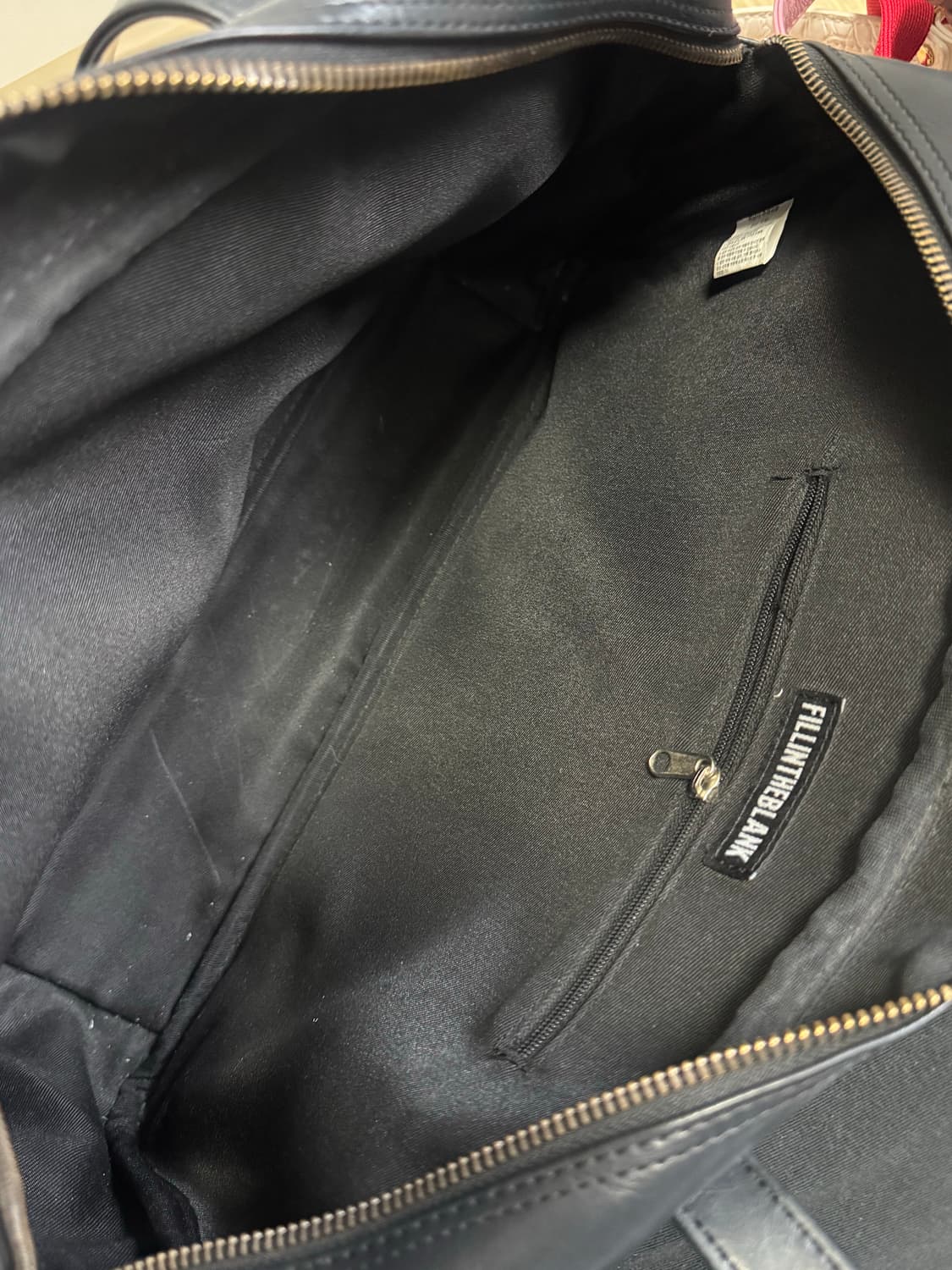 필인더블랭크 숄더백 블랙 상품이미지3