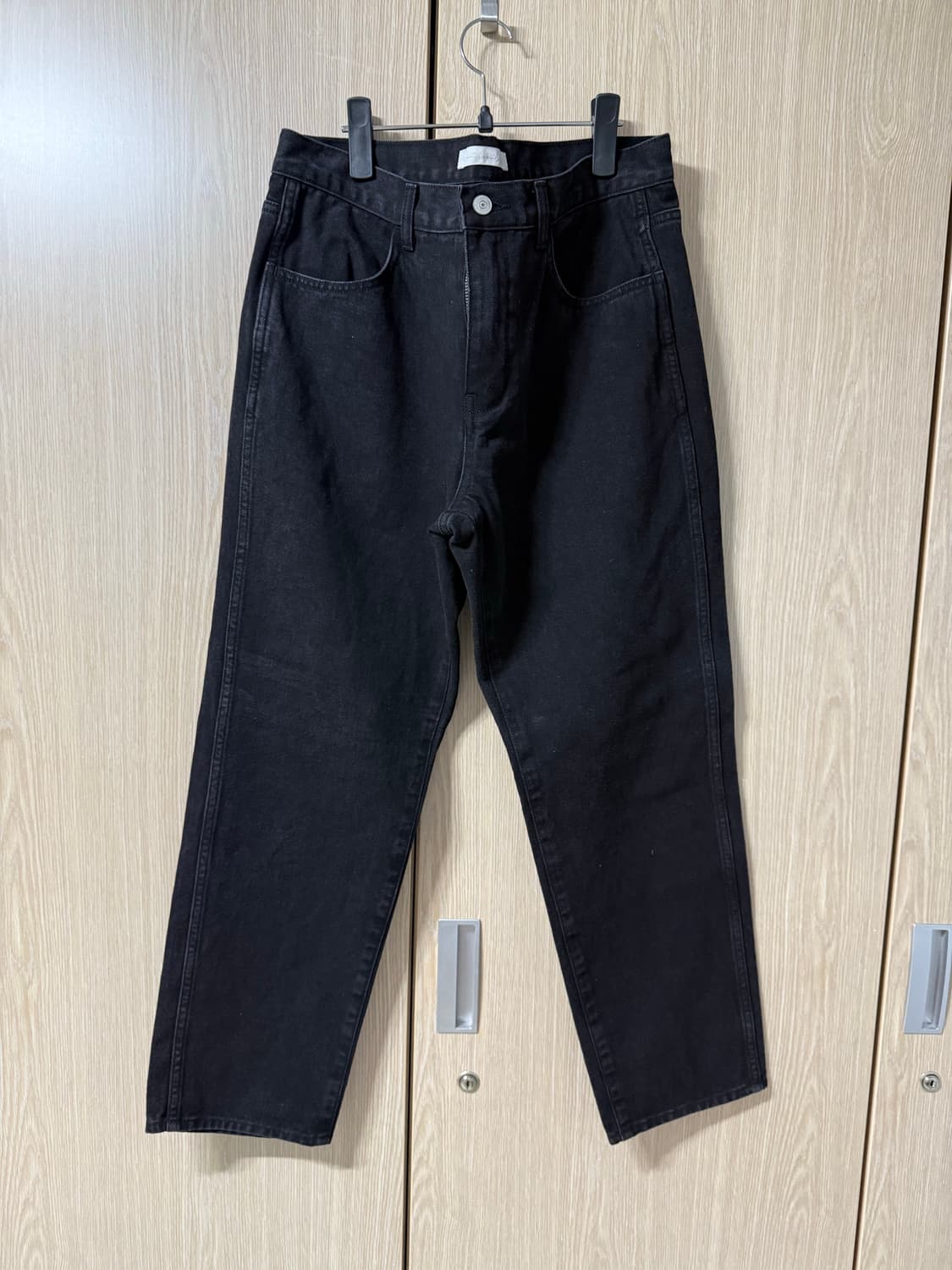 아영상사 블랙 데님 팬츠 상품이미지1