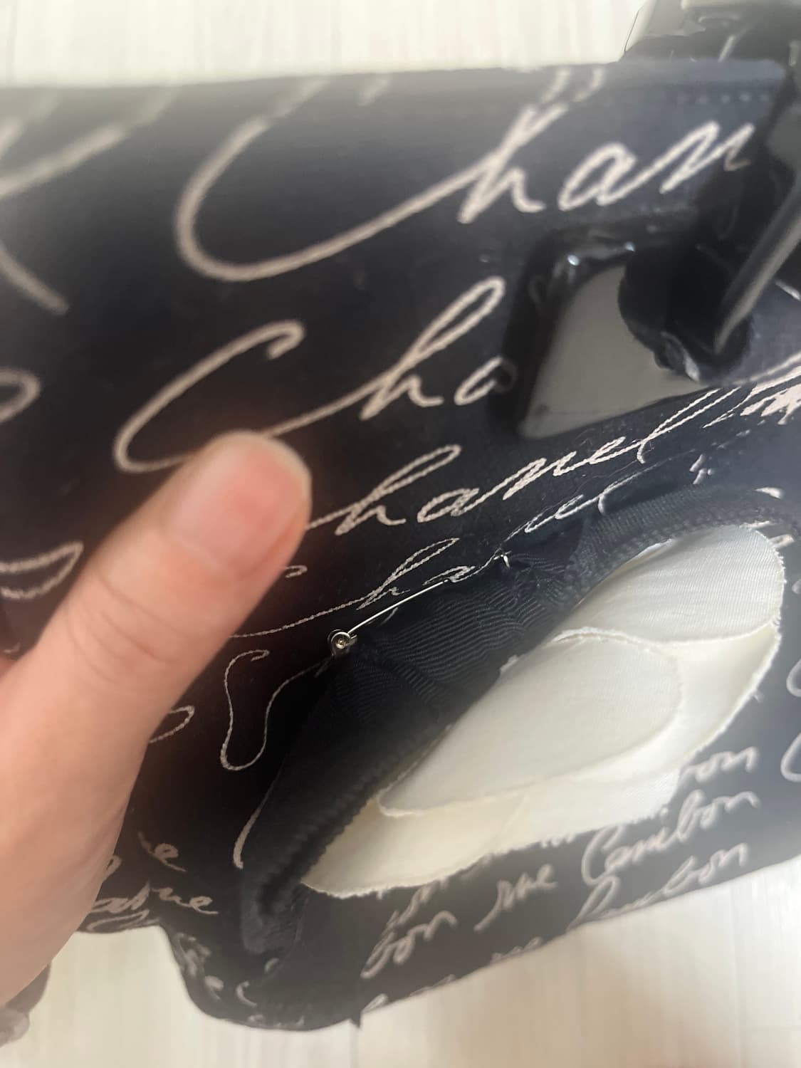 샤넬 패브릭 숄더백 RUE 상품이미지9