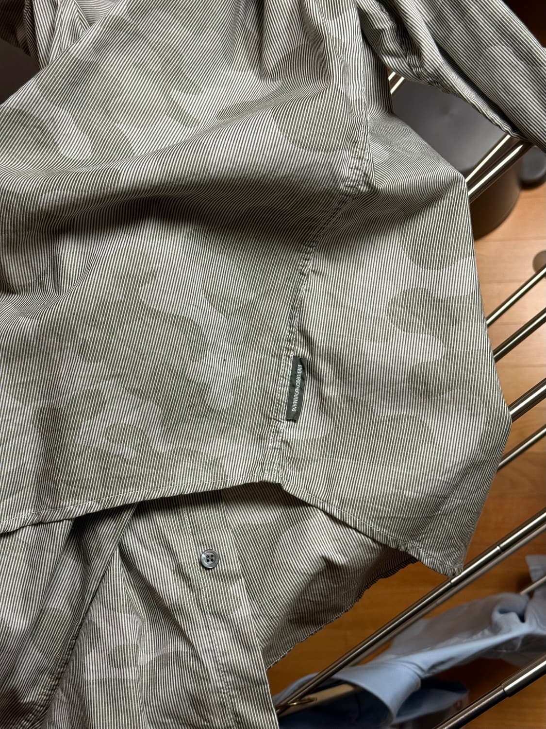 아르마니 스트라이프 셔츠 M 상품이미지7