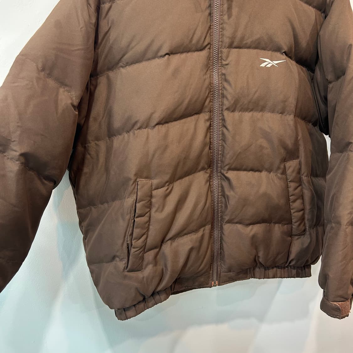 리복 브라운 덕다운 패딩 상품이미지3