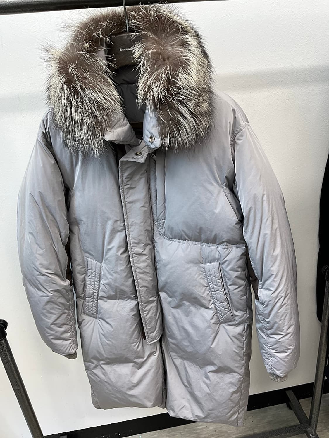 100) 시스템옴므 폭스퍼 구스롱패딩 상품이미지3