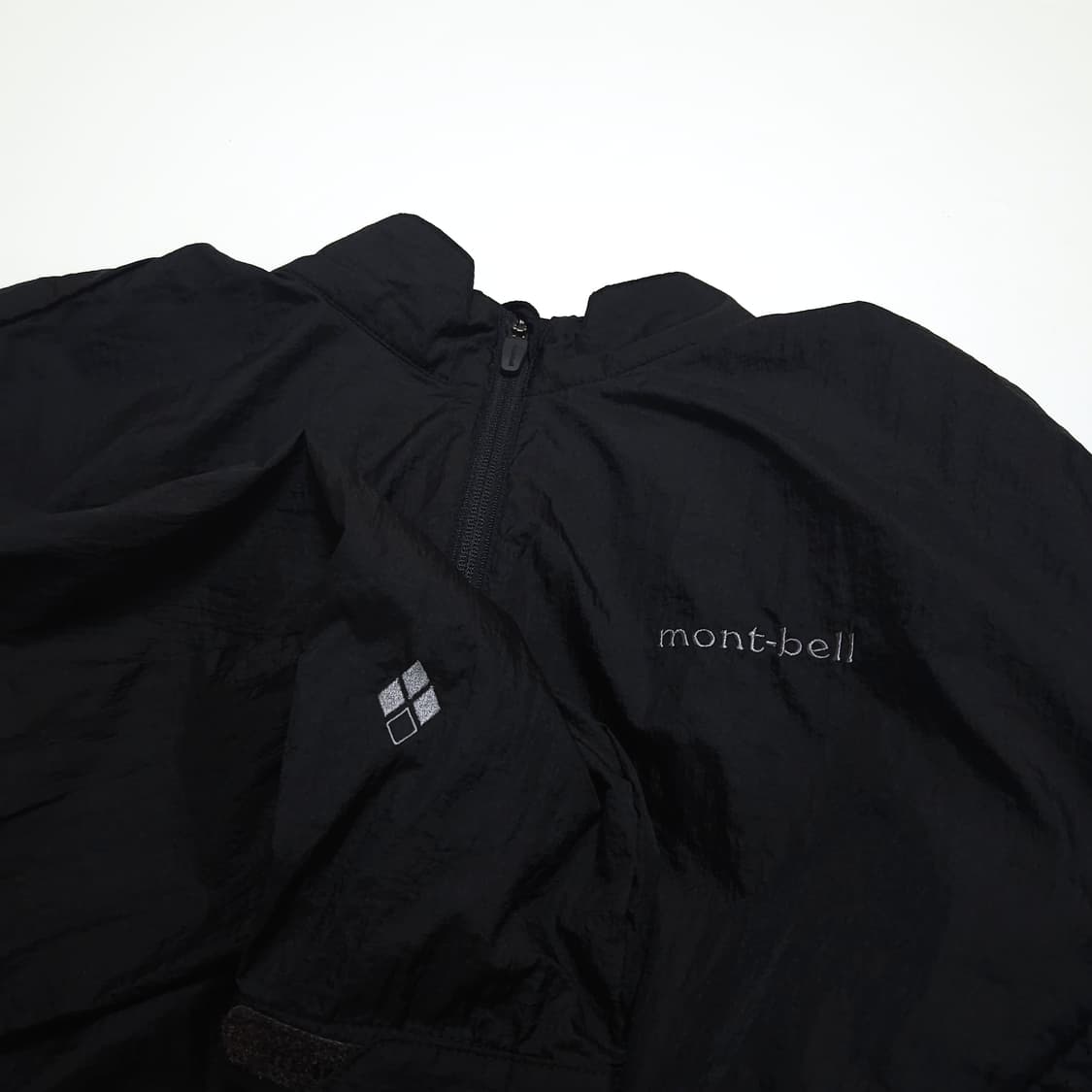 몽벨 Montbell 나일론쉘 경량 바람막이 자켓 블랙 상품이미지4