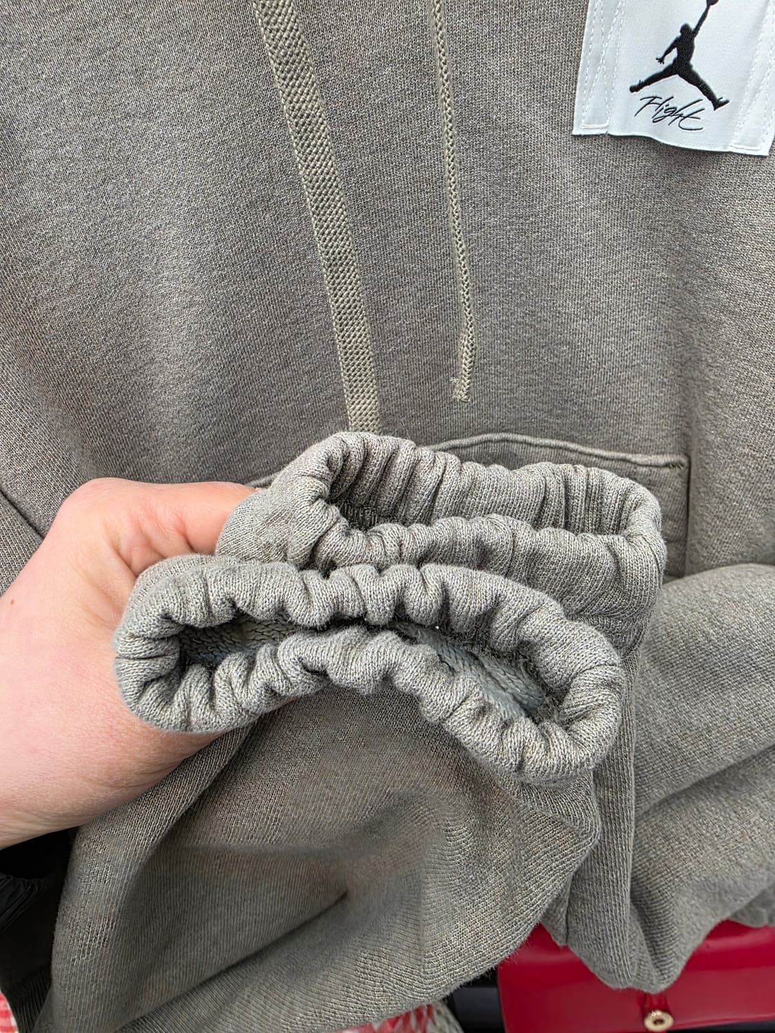 나이키 조던 크롭 후드티 M 상품이미지3