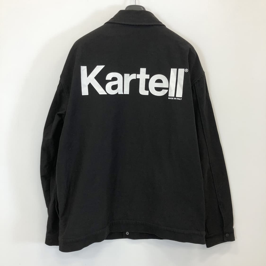 자라x카르텔 데님 셔츠자켓 XL 백로고  상품이미지4