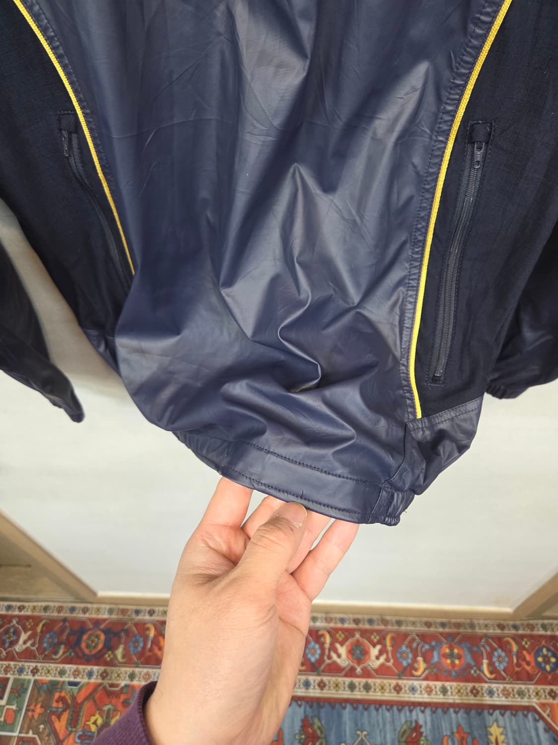 미즈노 베이스볼 웜업 반집업 자켓 m 상품이미지8