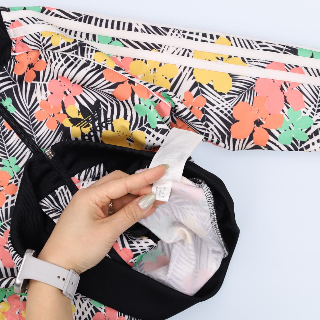 [130] 아디다스 키즈 플로럴 프린트 저지 집업 0114J 상품이미지9