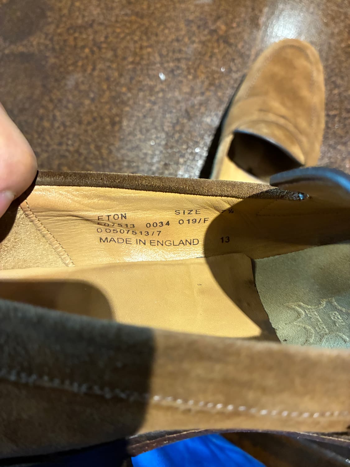 7.5) loake 로크 이튼 스웨이드 로퍼 상품이미지7