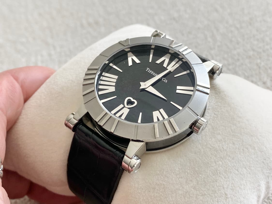 티파니 아틀라스 세라믹 스틸 쿼츠 36mm 중형 사이즈(남녀공용) 상품이미지7