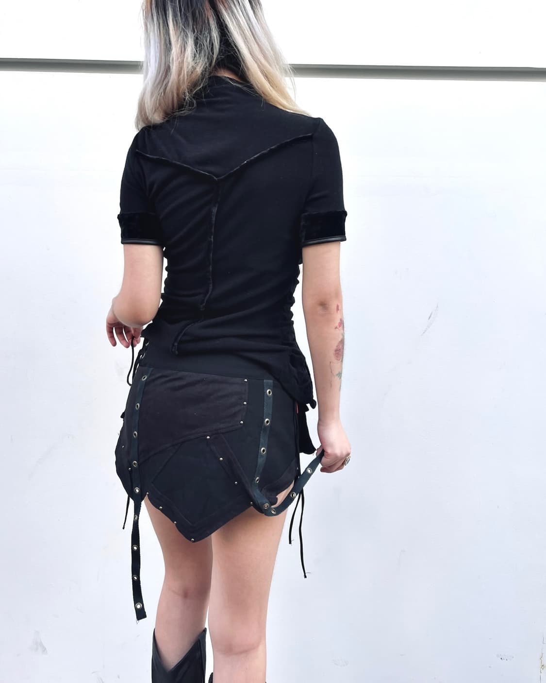 오즈온 오리엔탈 포켓 디테일 스커트 상품이미지7