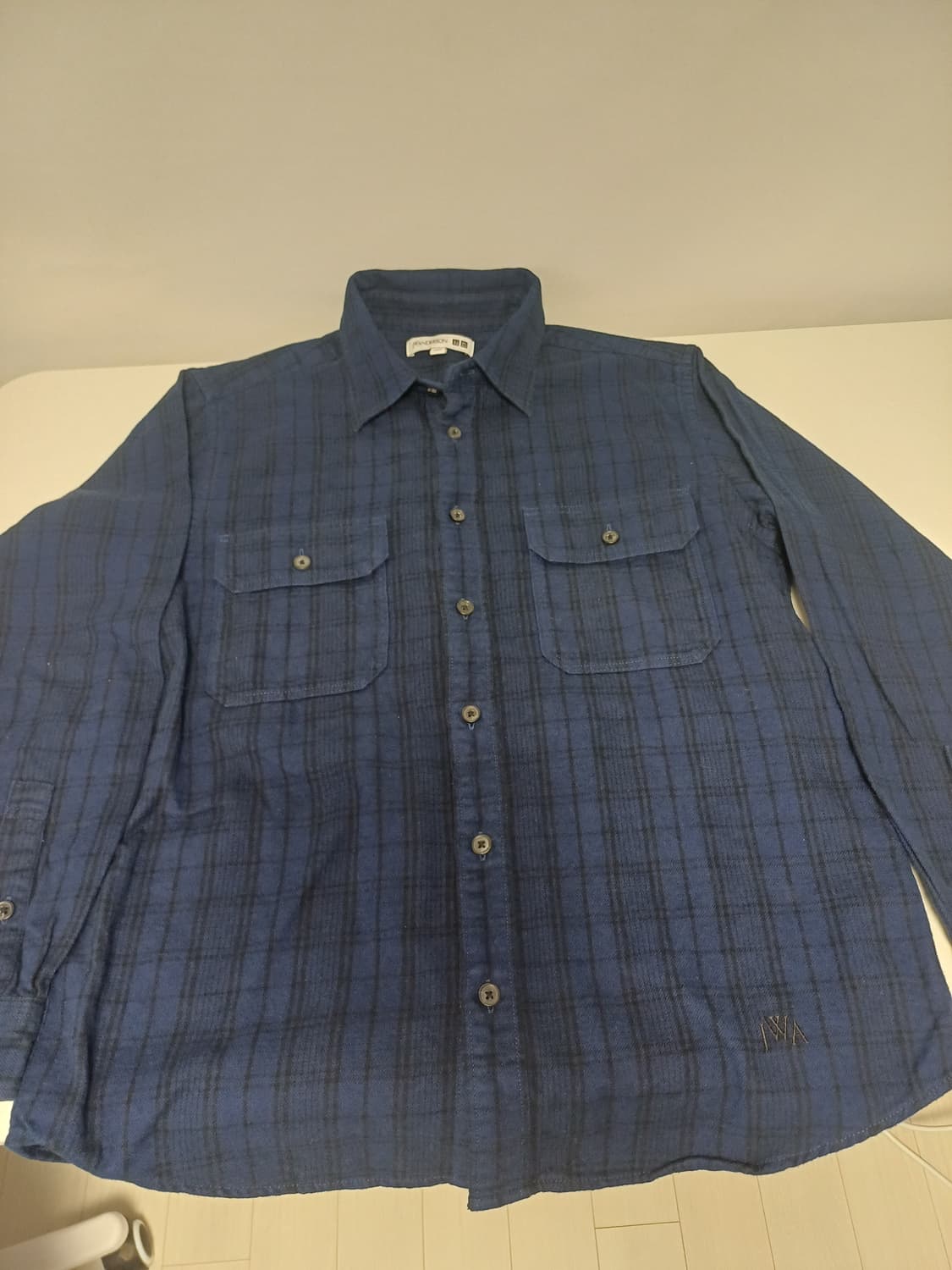 유니클로-jw앤더슨 플라넬 셔츠 [M] 상품이미지4