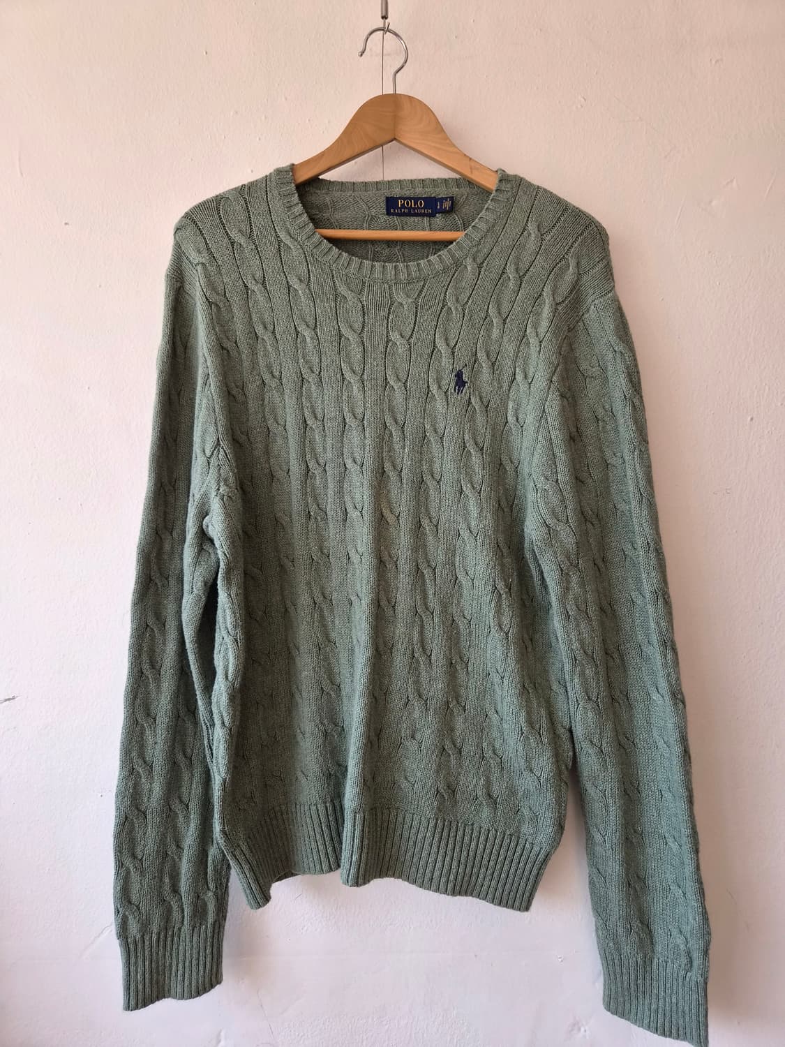  폴로랄프로렌 남성 케이블라운드니트 L사이즈 상품이미지2