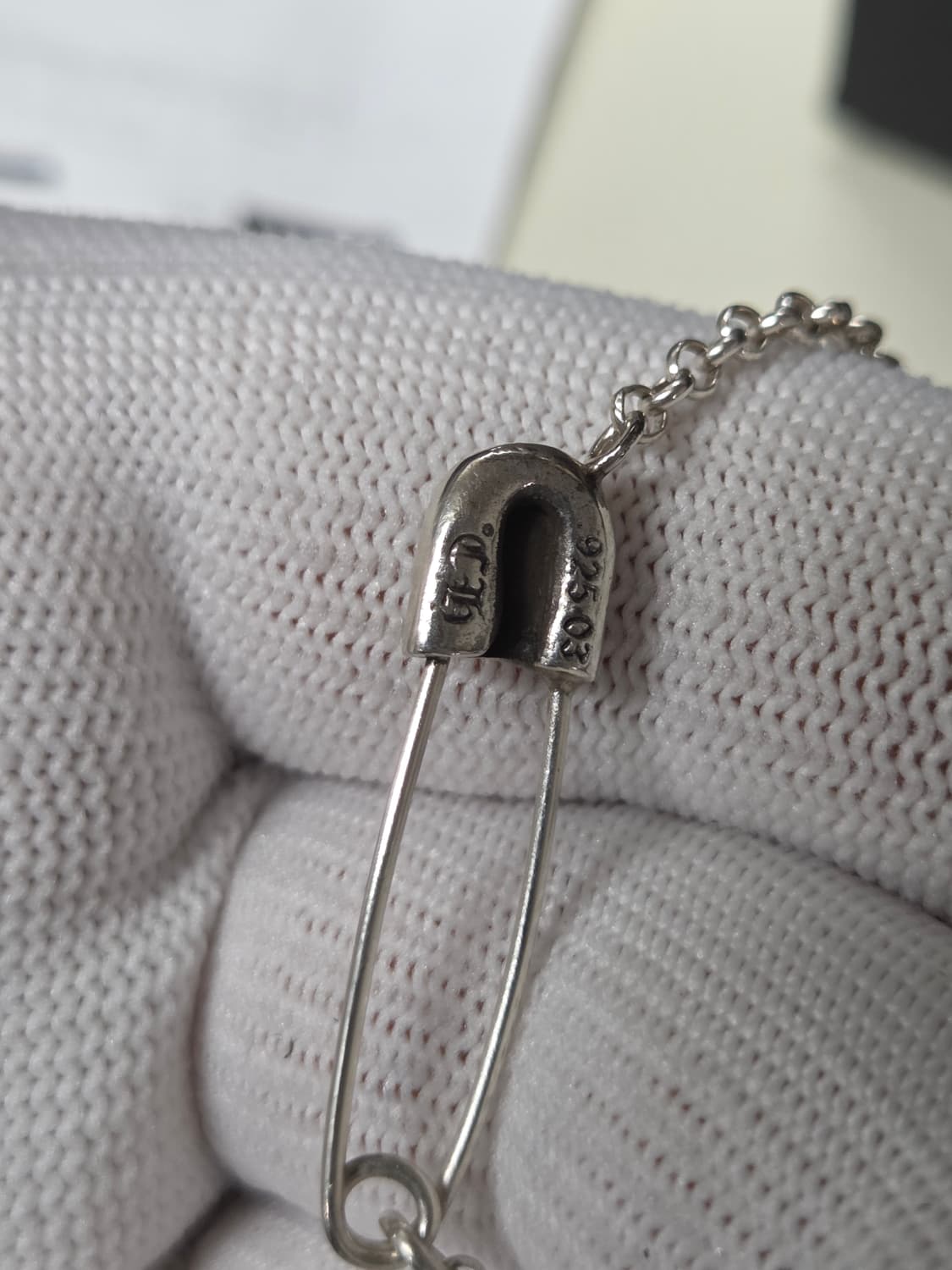 크롬하츠 세이프티핀 파베오리지널 일체형 상품이미지5