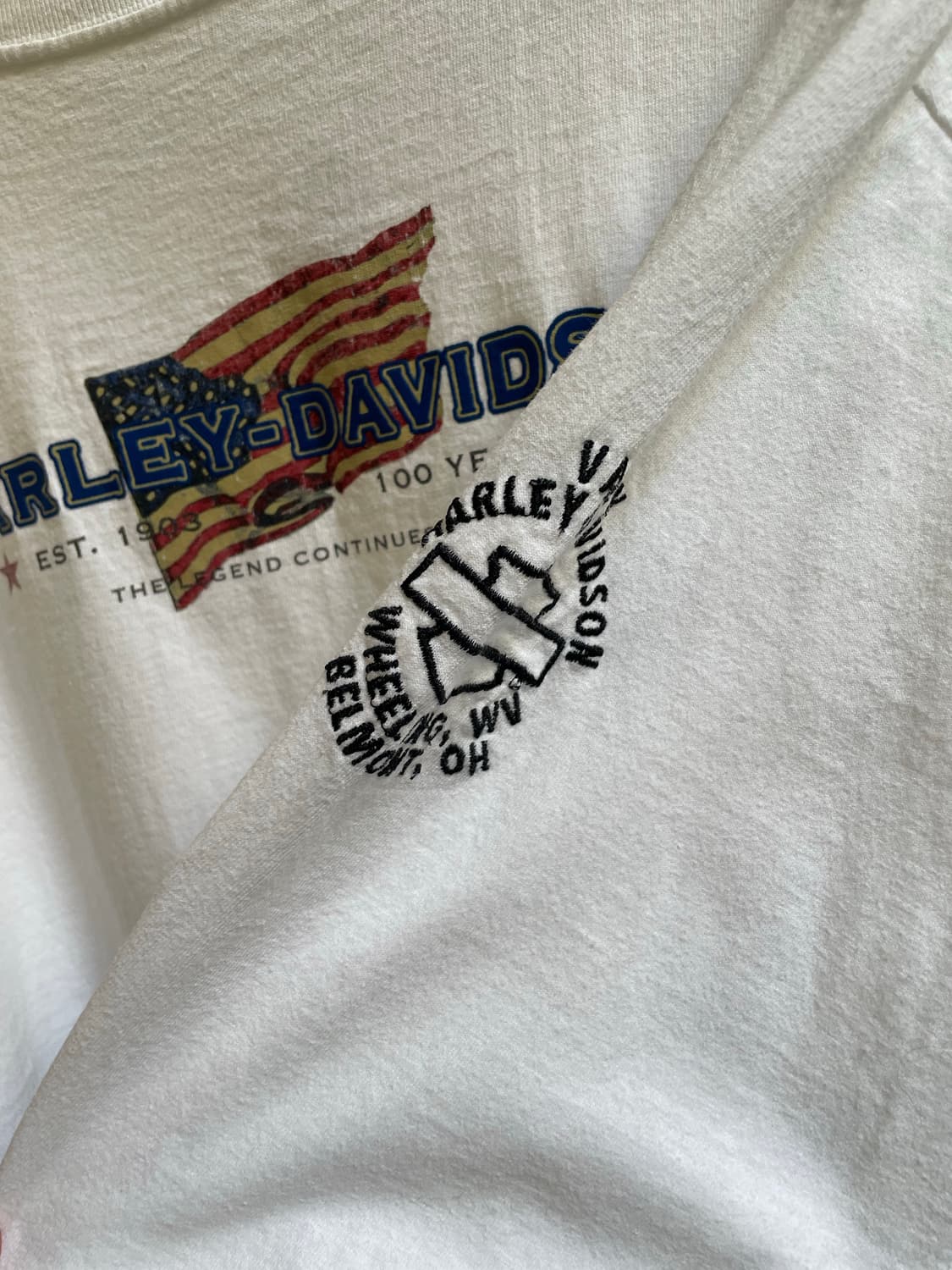 HARLEY DAVIDSON 2003 100years t-shirts 상품이미지7