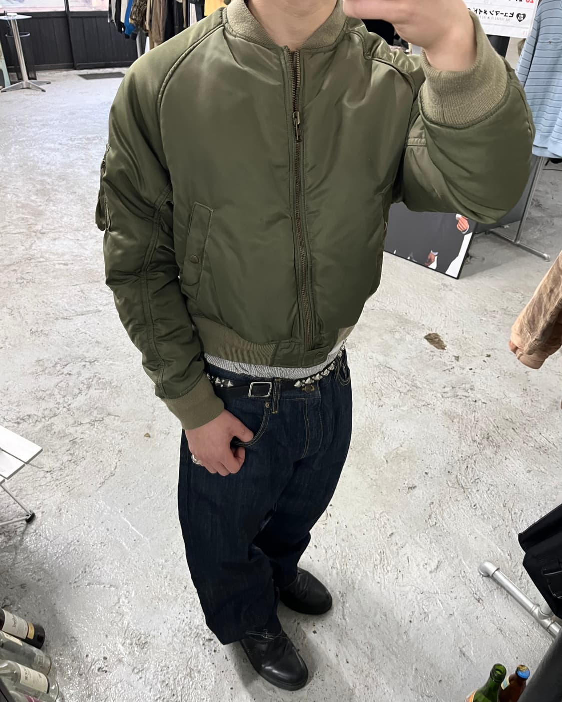 ungrid ma-1 bomber jacket 상품이미지4