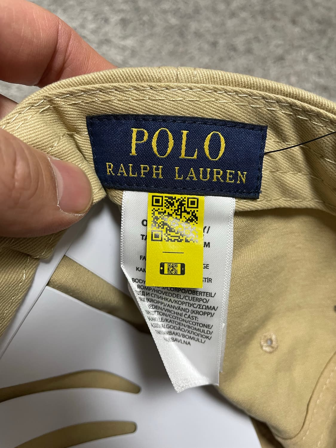 폴로Polo 네이비포니 코튼 캡 Free 상품이미지5