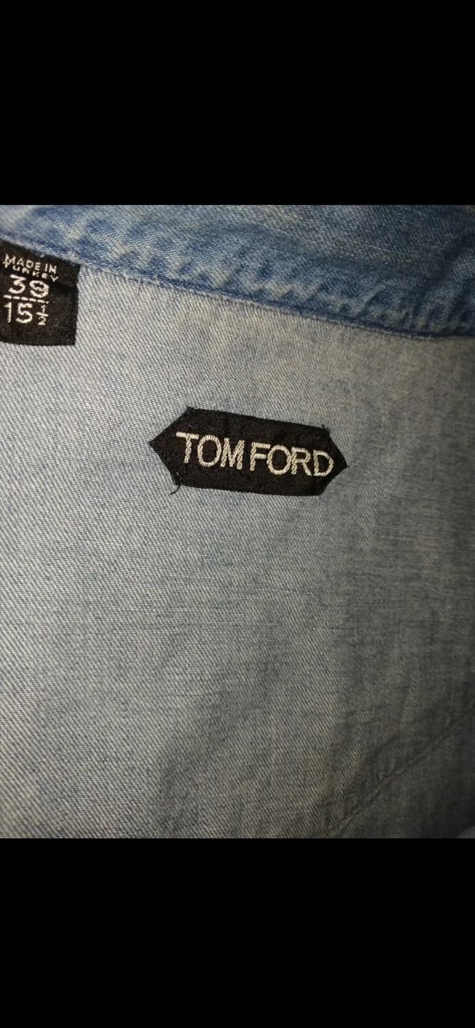 TOM FORD DENIM WESTERN SHIRTS 상품이미지9